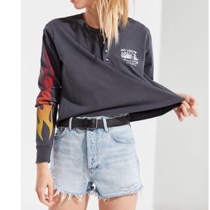 UO Future State Flame Henley Top